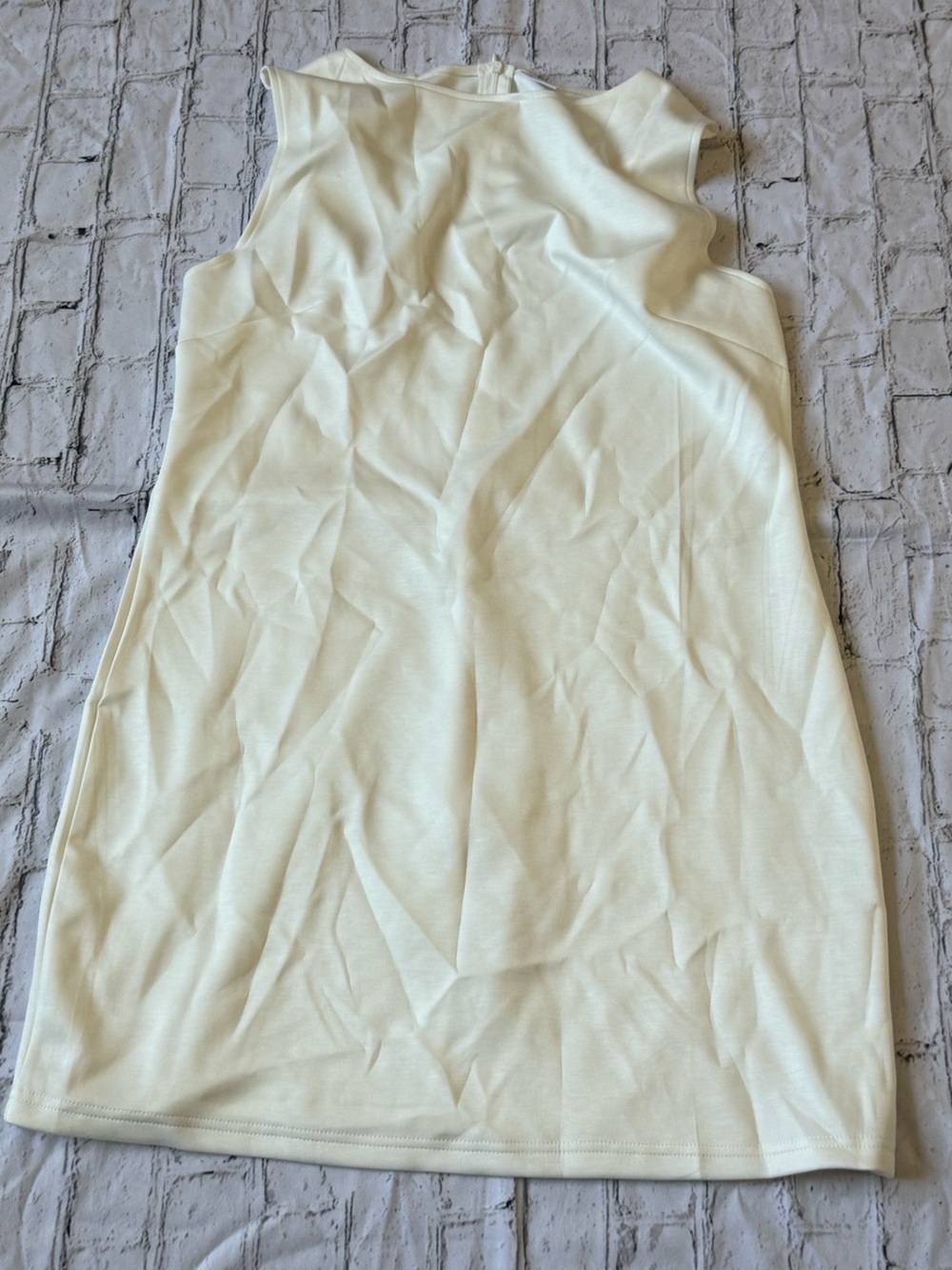 Cream dress